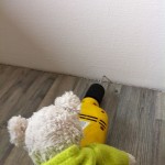 Pauli und Nic machen Bodenleisten (2)
