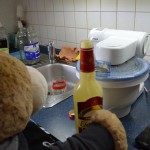 Ted und Nic backen Paulis Krümelmonster Kuchen (6)